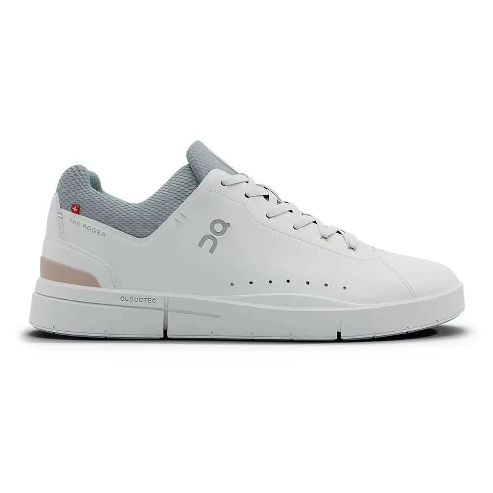 On Womens The Roger Advantage Shoes - White / Rosehip
