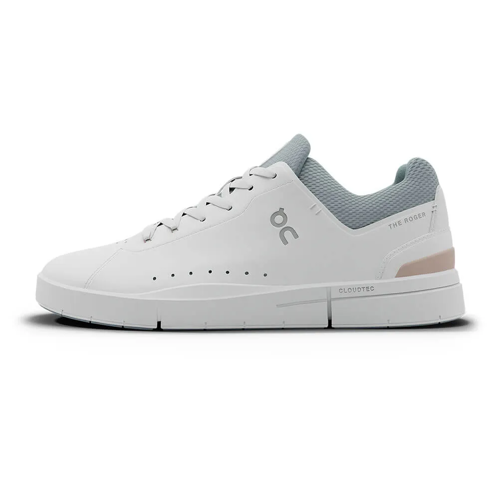 On Womens The Roger Advantage Shoes - White / Rosehip