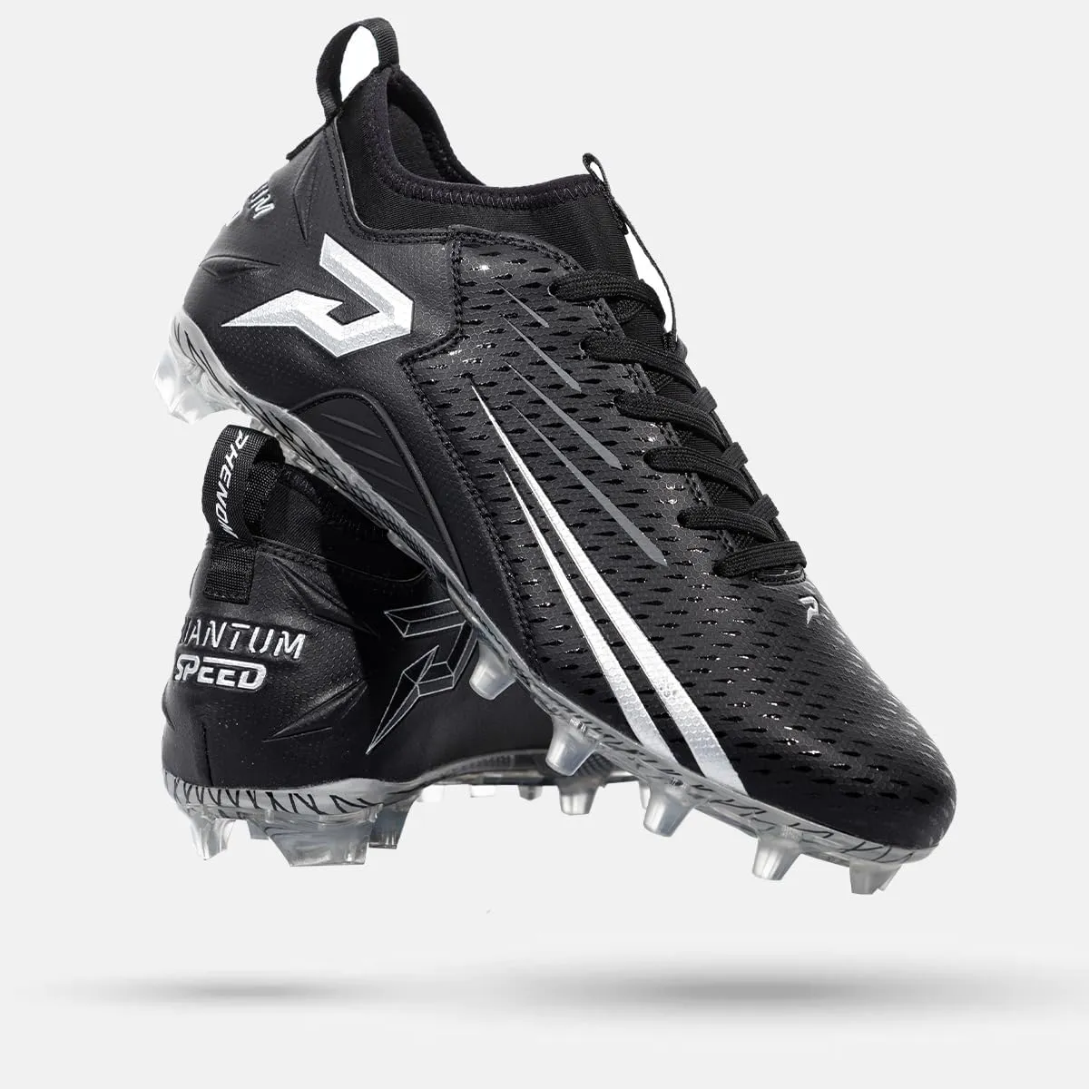 Phenom Elite Quantum Speed Football Cleats  Lightweight Speed Cleats for Men with Traction Plate  Performance Cleats for Football, Lacrosse & Rugby