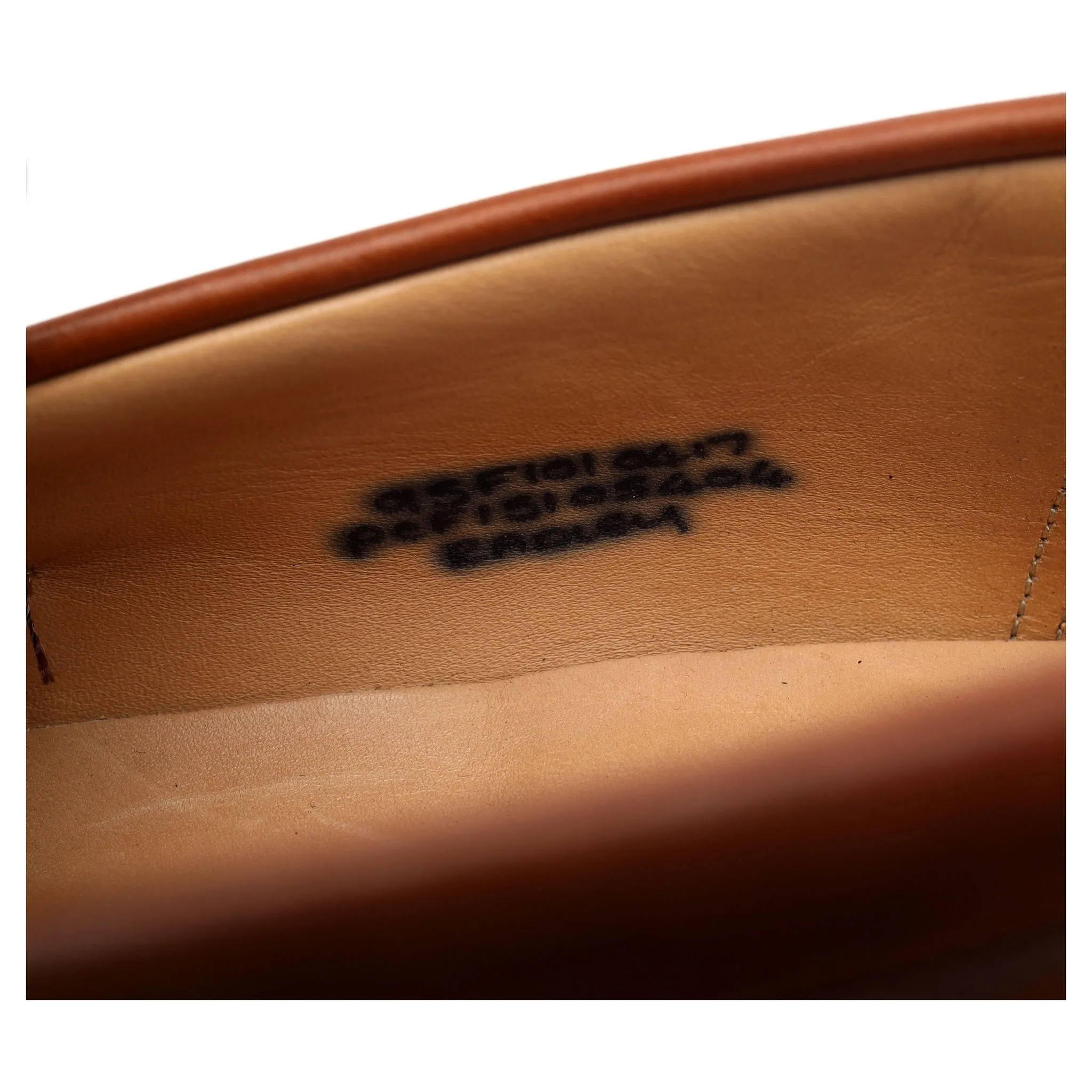'Radley' Tan Brown Leather Tassel Loafers UK 9.5 F
