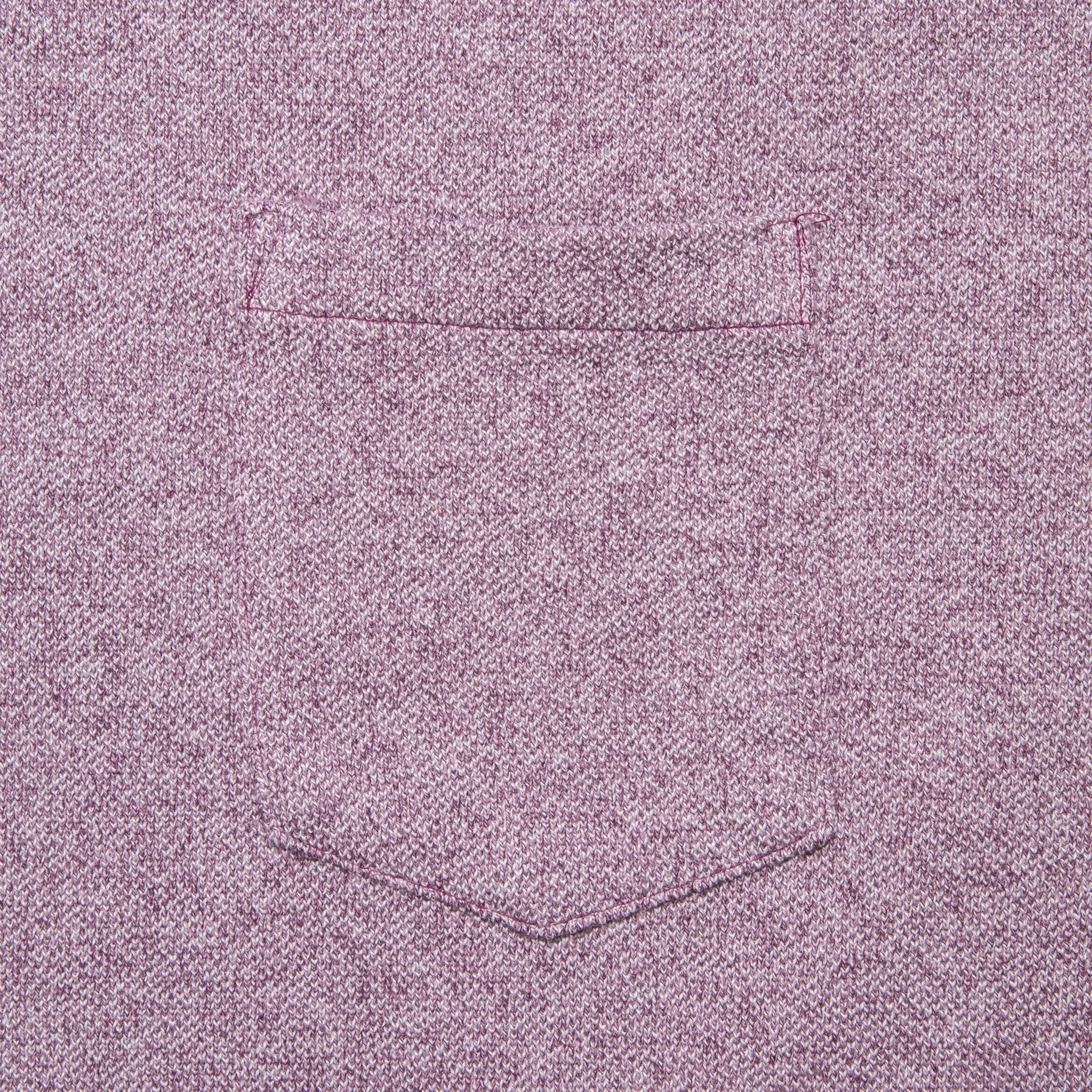 Remi Relief Polo Tee Purple Melange