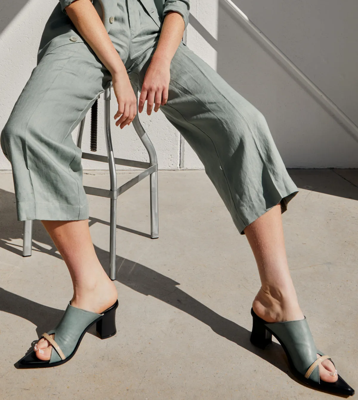 Salma Block Sandals by Beau Coops