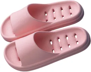 Shower Shoes For Women And Men Massage Pool Slides Soft Comfortable Slip Slides Extra Wide Slippers for Women And Men