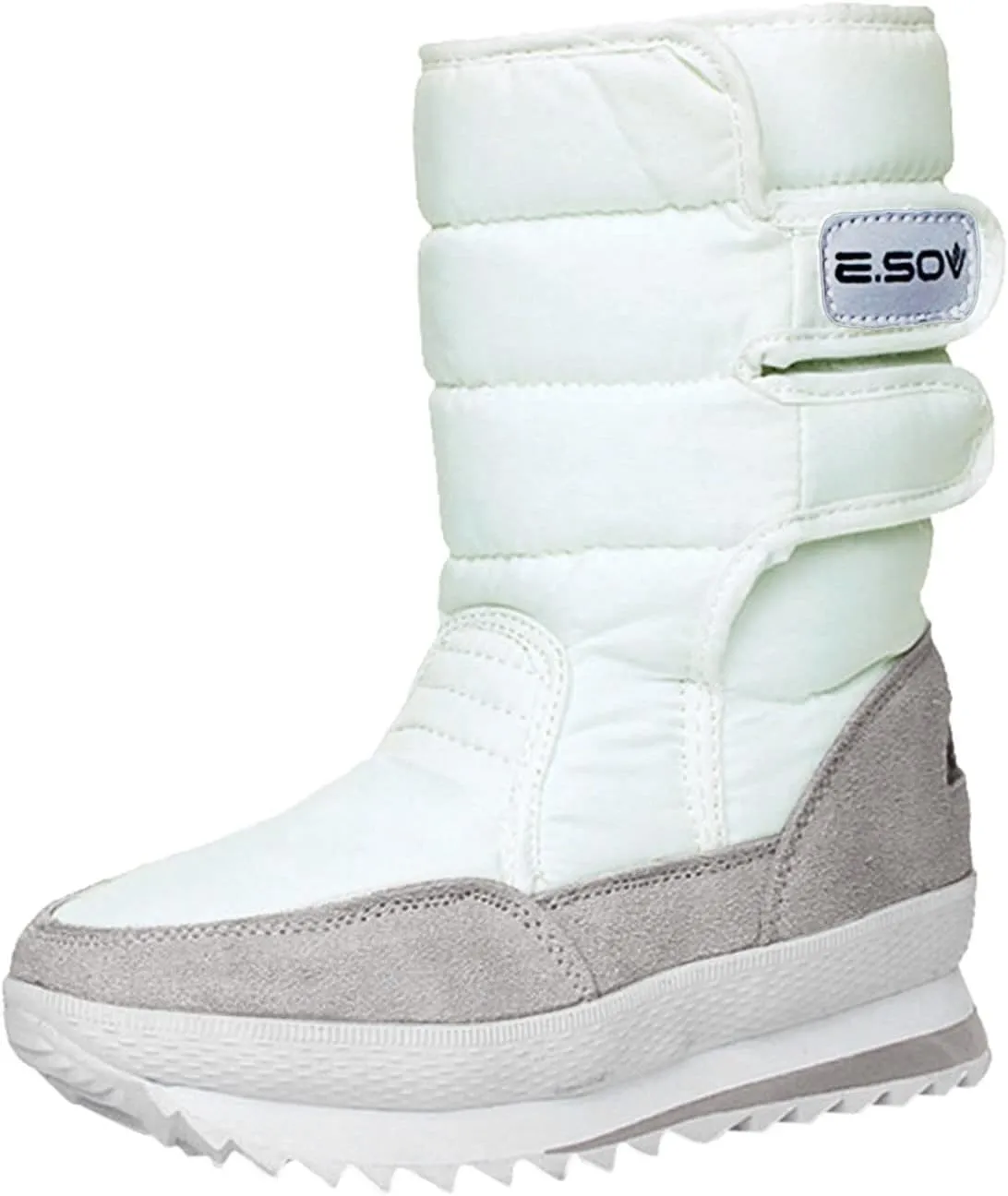 Snow Boots for Women Cute 10 Wide Zippered Snow Boots for Women Waterproof Insulated Tall Fur Lined Winter Boots for Women Snow Boots Waterproof Calf Womens 9.5 Wide Winter Boots