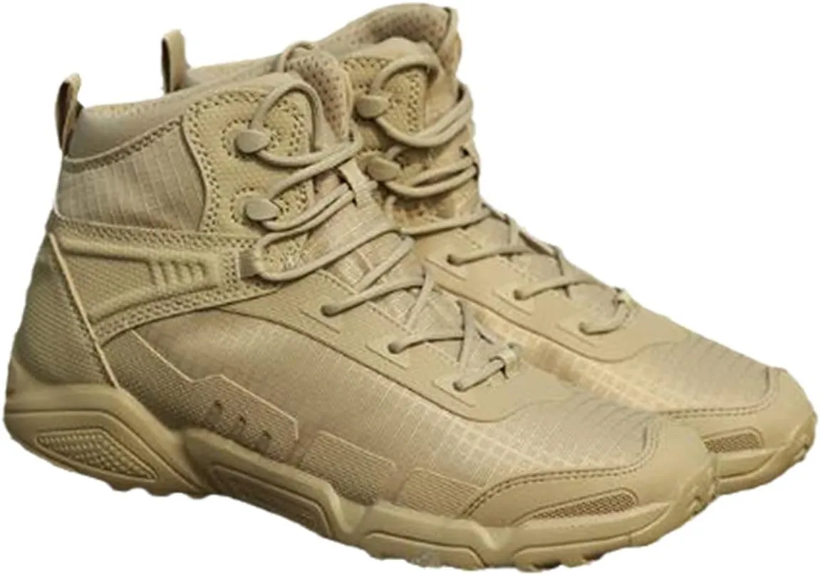 Spring Outdoor Non-Slip Breathable Desert Army Fan Hiking Shoes Lightweight Men's Training Tactical Boots Sand 42