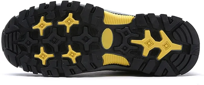 Succttssful Mens Hiking Shoes Waterproof Lightweight Outdoor Low-Top Climbing Shoes for Trekking Training Mountaineer Camping Trail