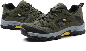 Succttssful Mens Hiking Shoes Waterproof Lightweight Outdoor Low-Top Climbing Shoes for Trekking Training Mountaineer Camping Trail