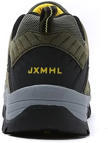 Succttssful Mens Hiking Shoes Waterproof Lightweight Outdoor Low-Top Climbing Shoes for Trekking Training Mountaineer Camping Trail