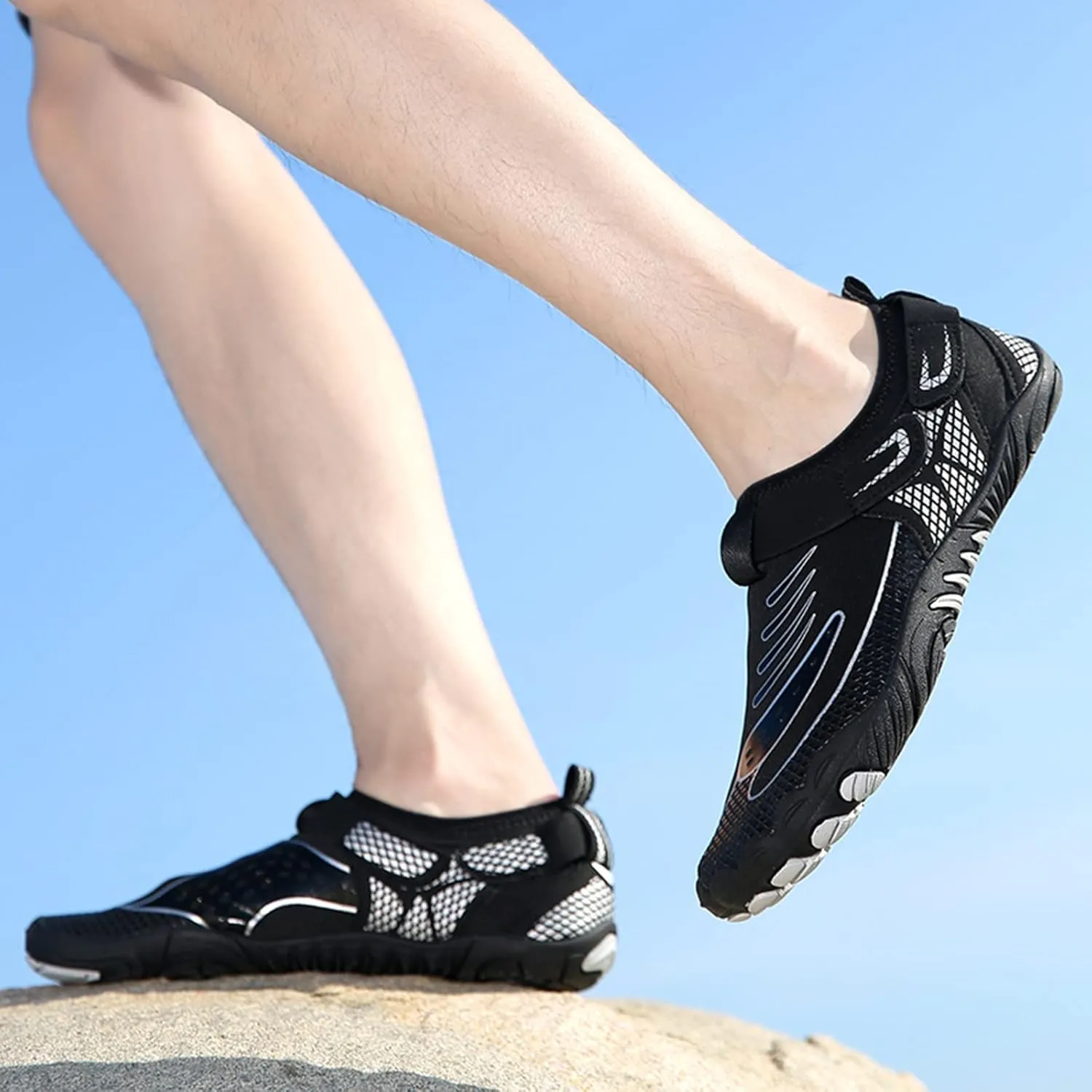 Swim Shoes for Women Men Quick Dry Aqua Barefoot Beach Pool Surf Yoga Hiking Kayaking Lightweight Non Slip Water Sports Shoes