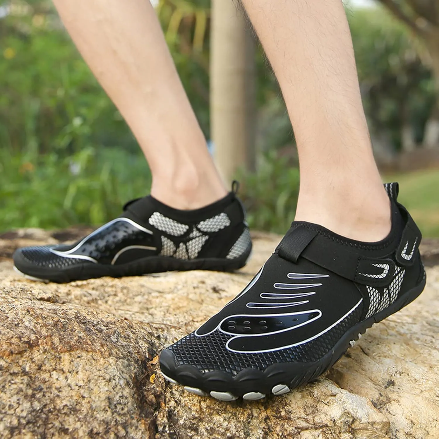 Swim Shoes for Women Men Quick Dry Aqua Barefoot Beach Pool Surf Yoga Hiking Kayaking Lightweight Non Slip Water Sports Shoes