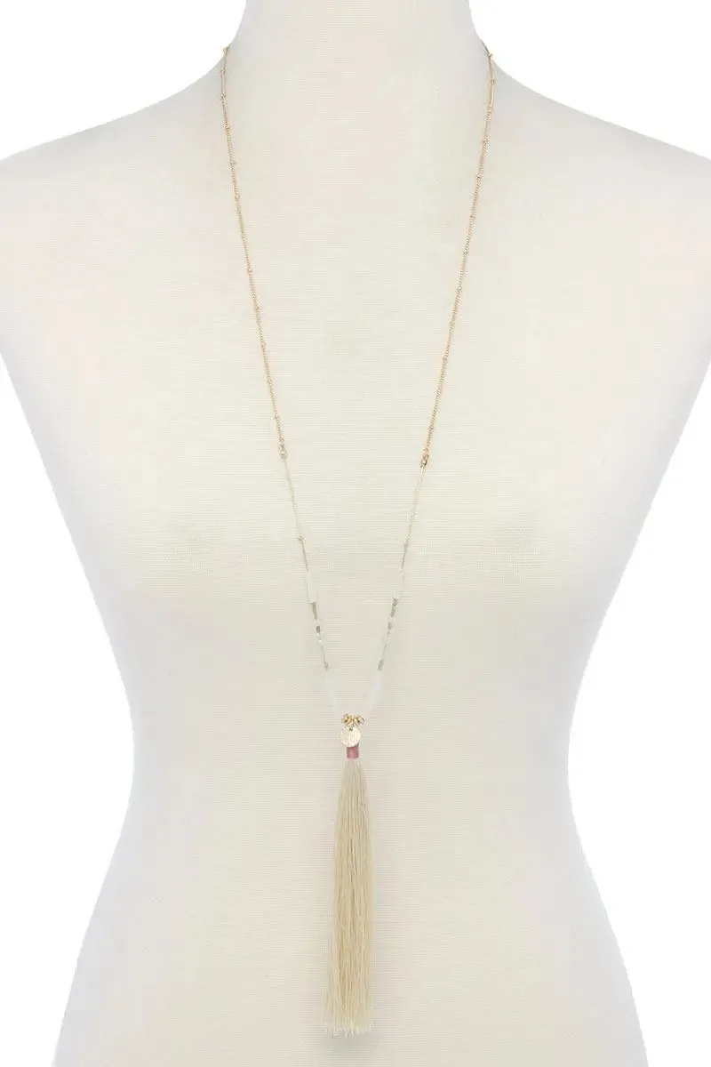 Tassel Pendant Necklace