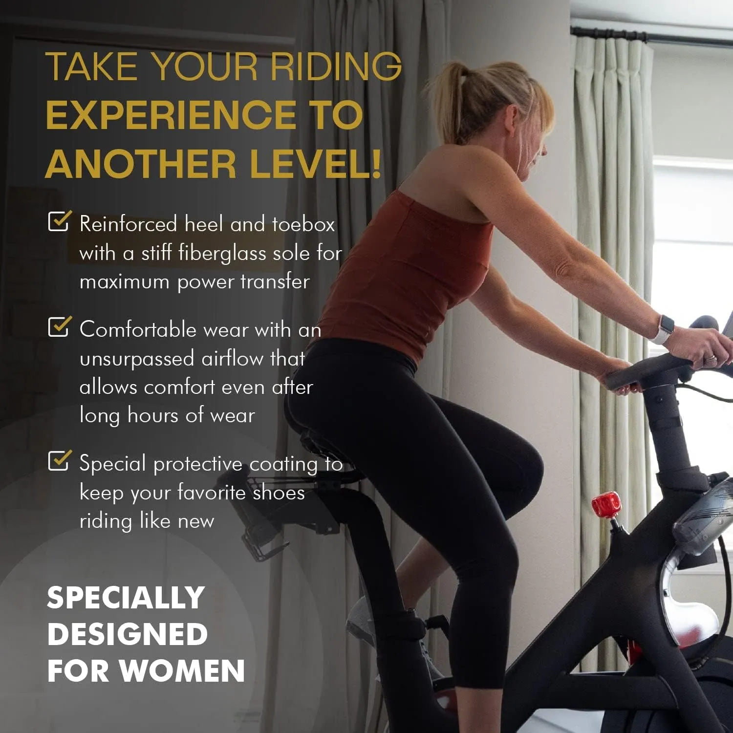 Tommaso Pista SPD & Peloton Shoes for Women2 in 1Fit for Peloton, Road Bicycles & Most Indoor BikesInstall Your Own Delta or SPD Cleats Essential Bike Accessories for Cyclebar & Soulcycle