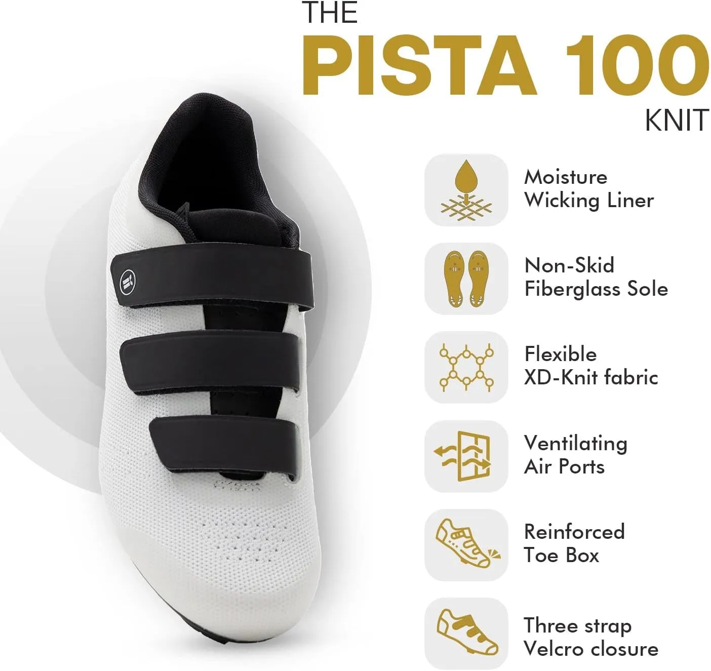 Tommaso Pista SPD & Peloton Shoes for Women2 in 1Fit for Peloton, Road Bicycles & Most Indoor BikesInstall Your Own Delta or SPD Cleats Essential Bike Accessories for Cyclebar & Soulcycle