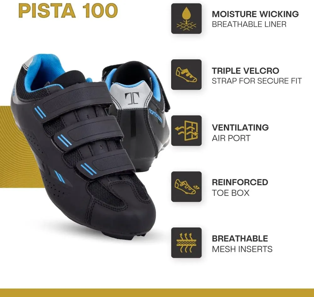 Tommaso Pista SPD & Peloton Shoes for Women2 in 1Fit for Peloton, Road Bicycles & Most Indoor BikesInstall Your Own Delta or SPD Cleats Essential Bike Accessories for Cyclebar & Soulcycle
