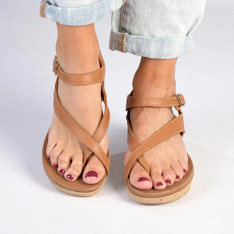 Tsonga Umnyango Sandals - Timber
