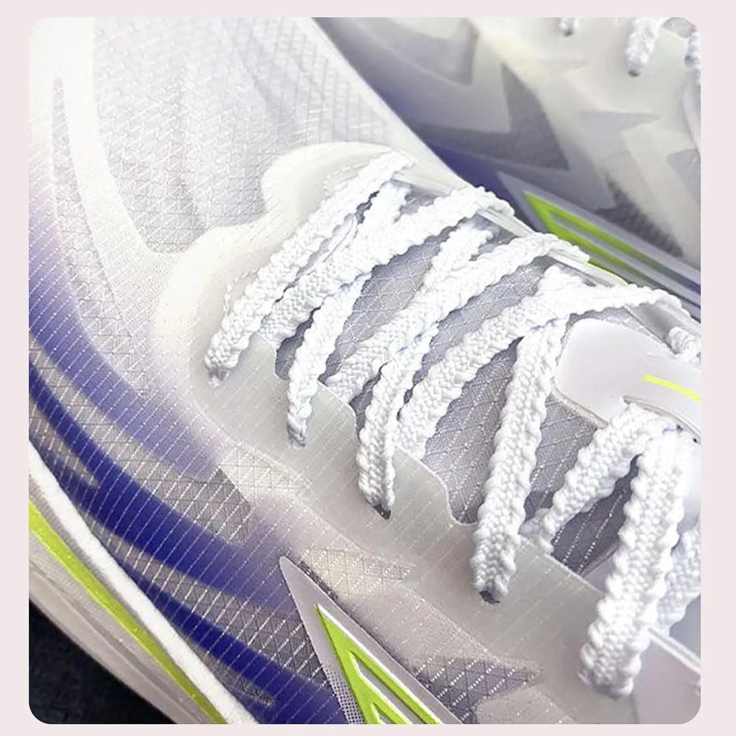 UamGlsob Running Shoe Laces for Nike AlphaFly 3 Sneakers, Athletic Shoelaces Replacement for Vaporfly 3 Trainers Men Women
