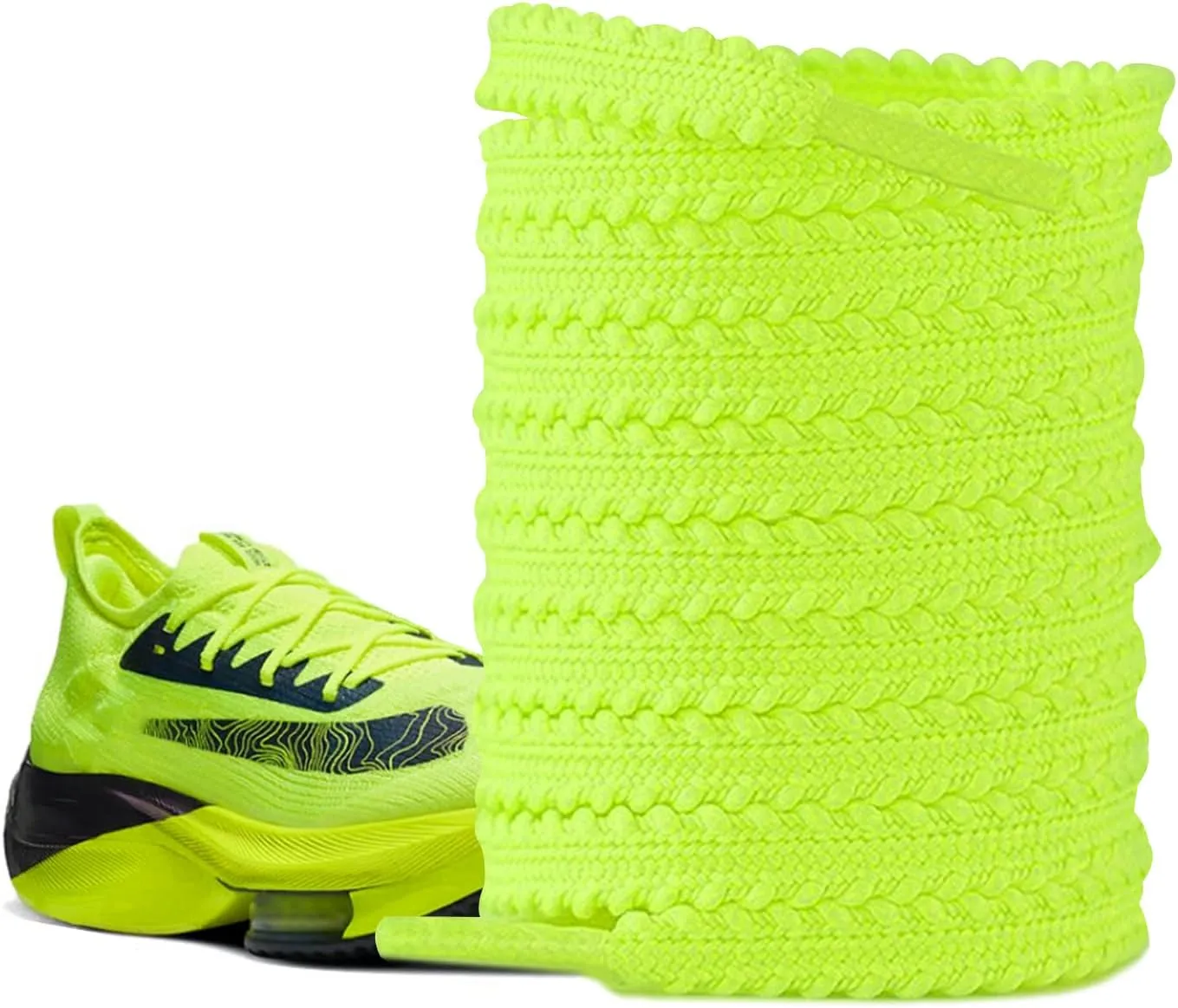 UamGlsob Running Shoe Laces for Nike AlphaFly 3 Sneakers, Athletic Shoelaces Replacement for Vaporfly 3 Trainers Men Women