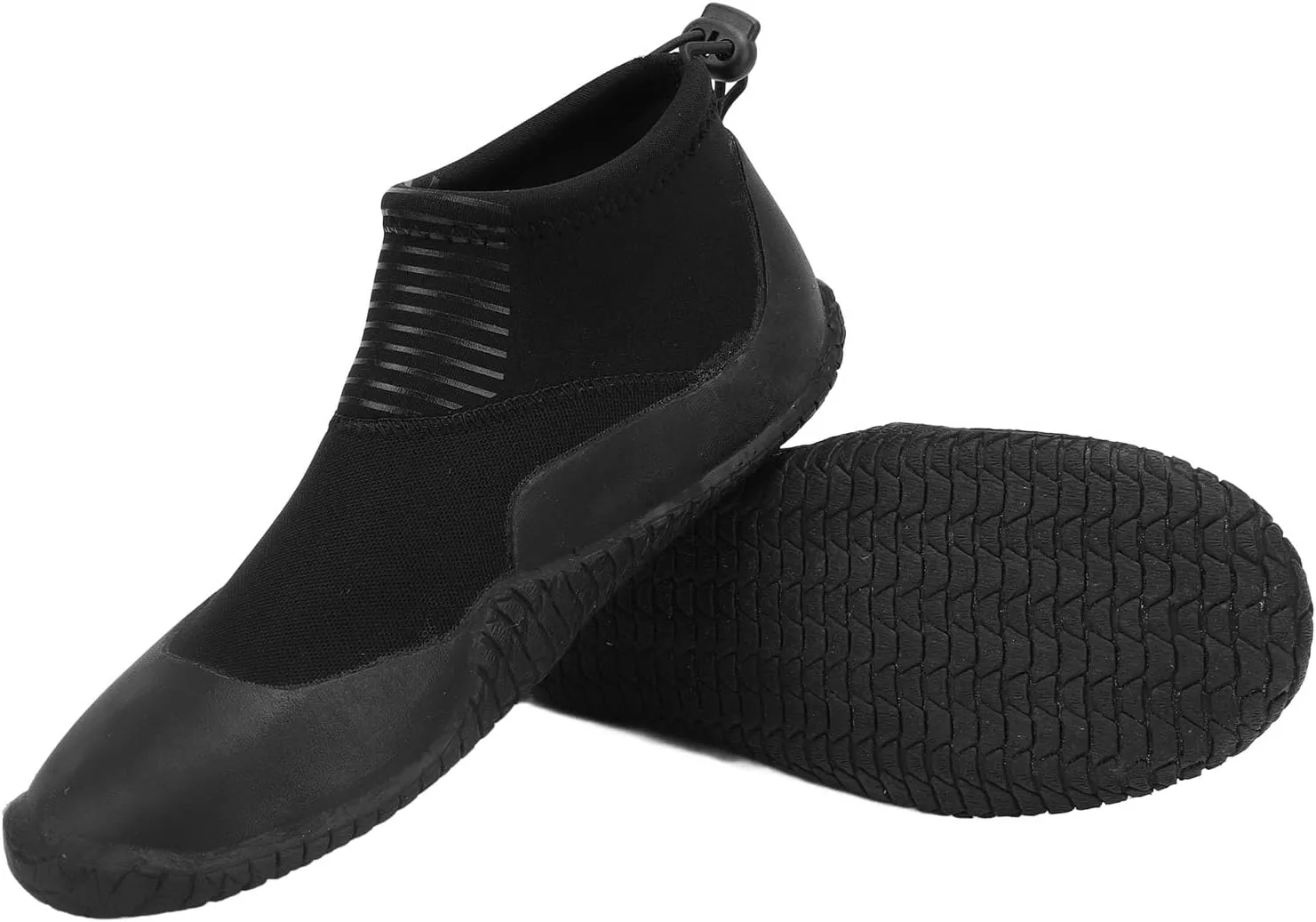 Water Boots for Men Women, Dive Boots with Anti Slip Sole Water Sports Neoprene Booties Thickened Soft Sole Wear Resistance Wading Boots Water Boots for Snorkeling Swimming Surfing