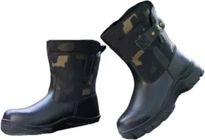 Waterproof Snow Boots for Men, Men Plus Size Extra Camouflage Fur Lined Warm Snow Boots, Outdoor Wear Resistant Anti Slip Tall Snow Boots, for Work, Walking, Hiking, Outdoor