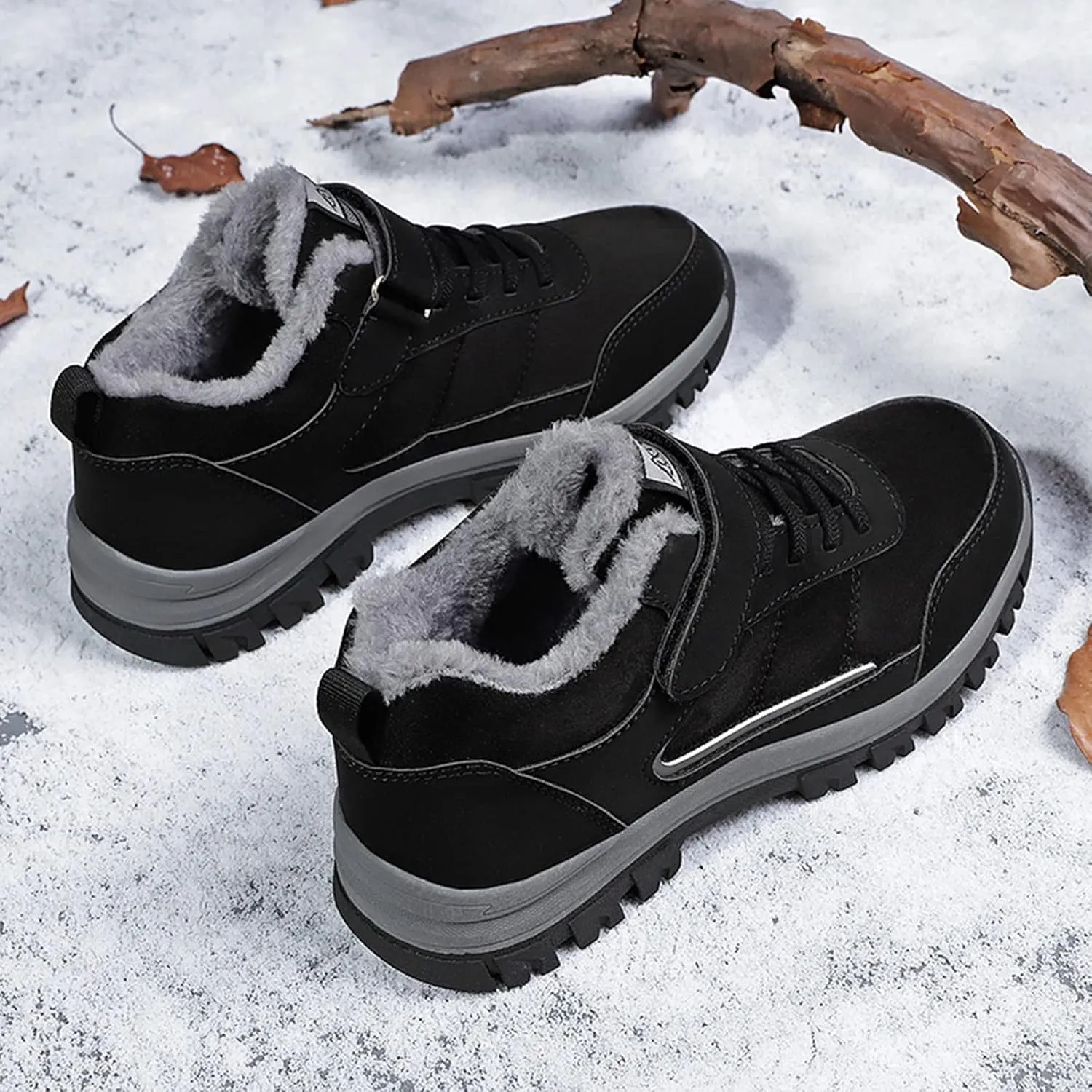 Winter Boots for Women Waterproof Snow Wide Women's Tall Waterproof Winter Boots Womens Snow Boots Wide Calf Women Brown Boots Outdoor Waterproof Botas Para El Invierno De Mujeres