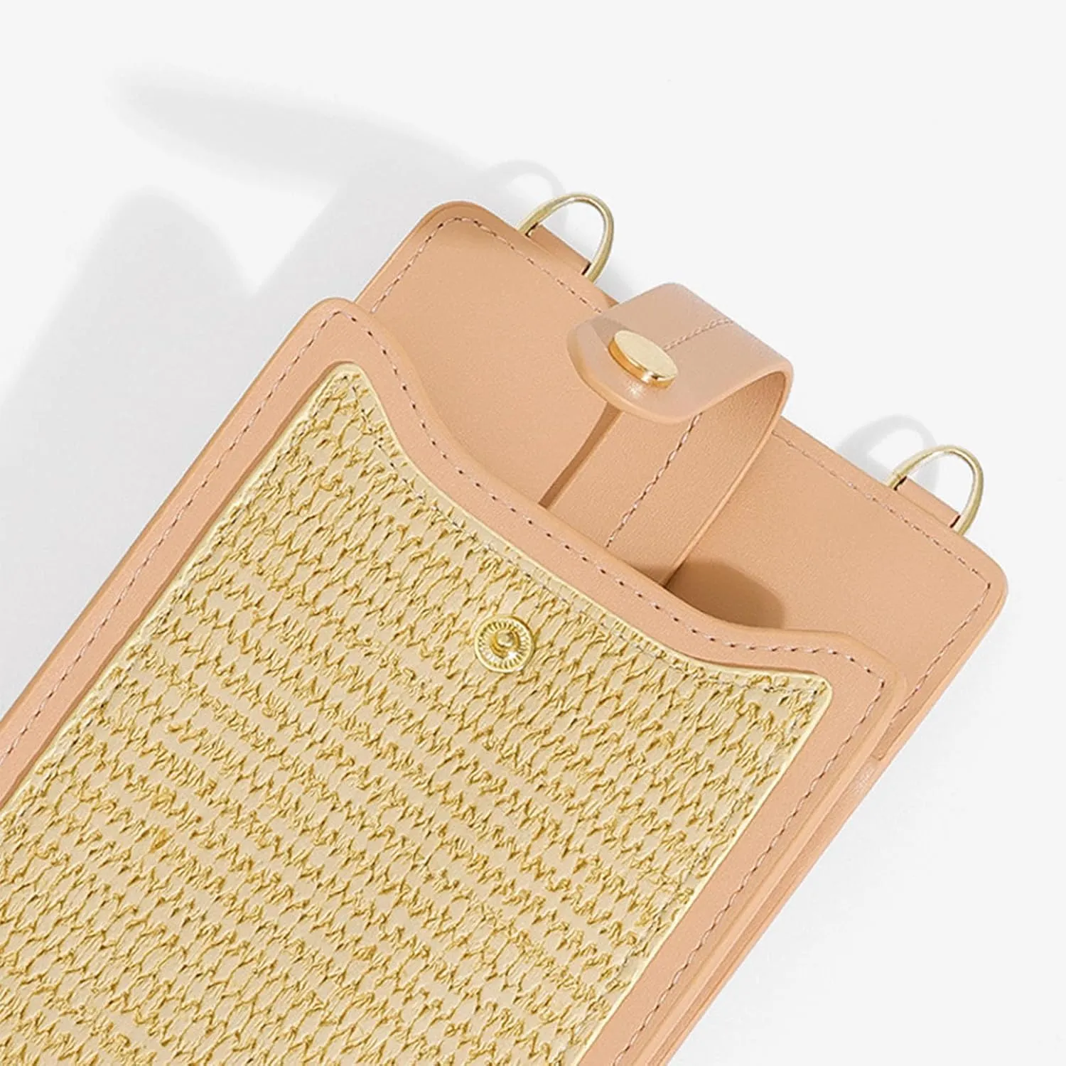 Womens Cellphone Crossbody Bag Small Light Leather Shoulder Purse Handbag Card Wallet Lanyard Case Girls Satchel Pouch