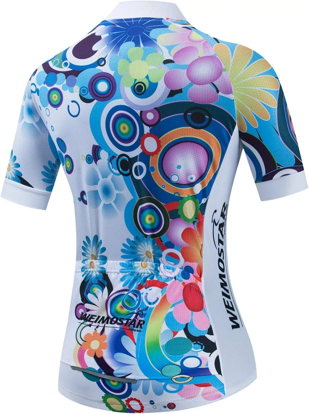 Women's Cycling Jersey, Short Sleeved Bike Shirt Mountain Jersey Comfortable Quick Dry Wear Top