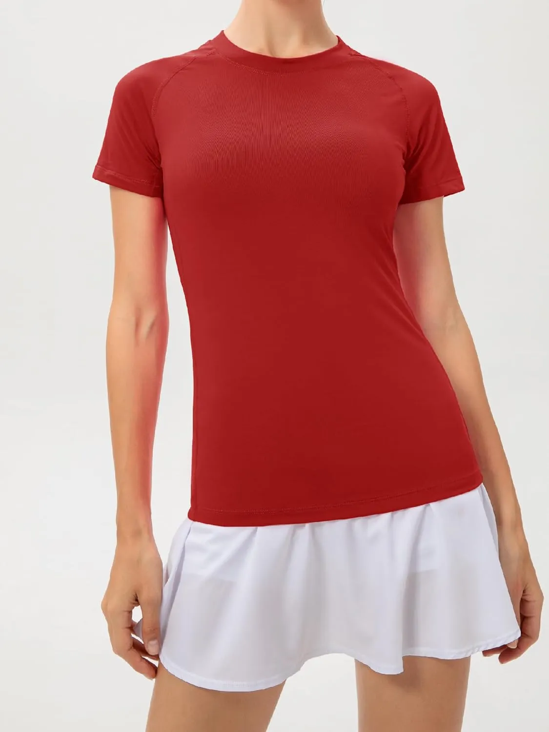 Women's Fitness Athletic Casual T-Shirt Running Workout Yoga Quick Dry Top 3 Pack