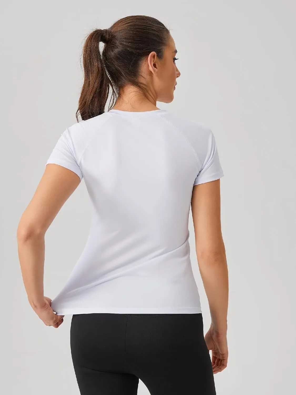 Women's Fitness Athletic Casual T-Shirt Running Workout Yoga Quick Dry Top 3 Pack