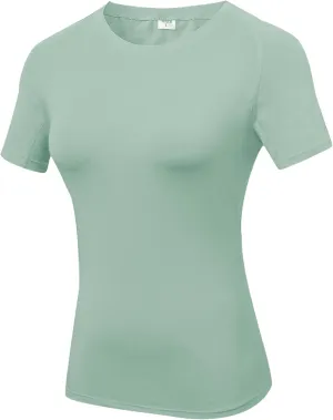Women's Fitness Athletic Casual T-Shirt Running Workout Yoga Quick Dry Top 3 Pack