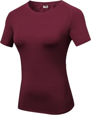 Women's Fitness Athletic Casual T-Shirt Running Workout Yoga Quick Dry Top 3 Pack