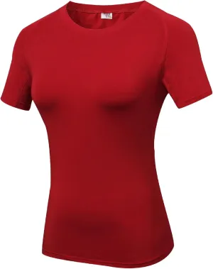 Women's Fitness Athletic Casual T-Shirt Running Workout Yoga Quick Dry Top 3 Pack