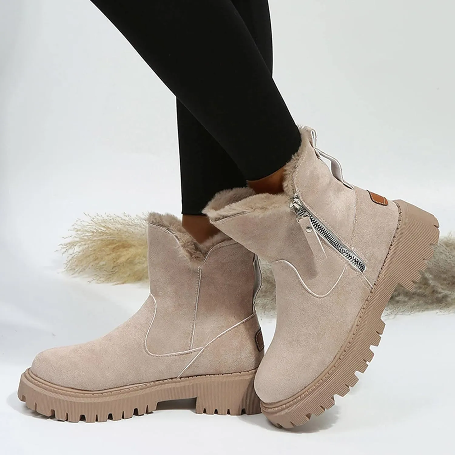 Women's Snow Boots Waterproof Insulated Winter Boots for Women Waterproof Snow Size 10 Womens Wide Snow Boots Wide Width Women Waterproof Boots Wide Calf Snow Boots Wide Calf Women
