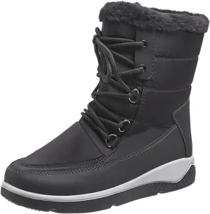 Women's Snow Boots Waterproof Size 11 Womens Size 8 Cute Snow Boots Women Winter Booties Size 11 Zapatos De Mujer Para Nieve Tall Winter Boots for Women Fashion