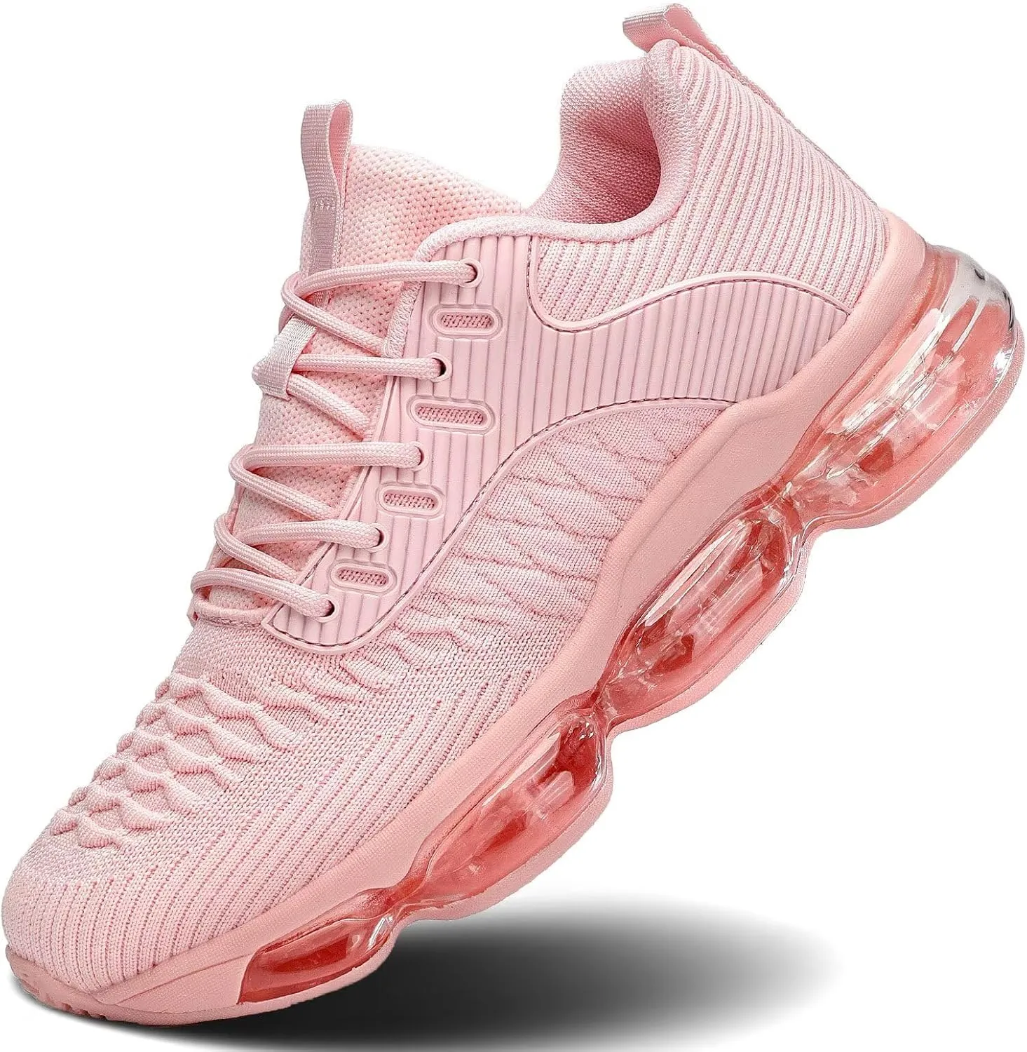 Womens Walking Running Shoes Air Cushion Basketball Sneakers Fashion Tennis Breathable Sport Gym Fitness Cross Trainers Shoes