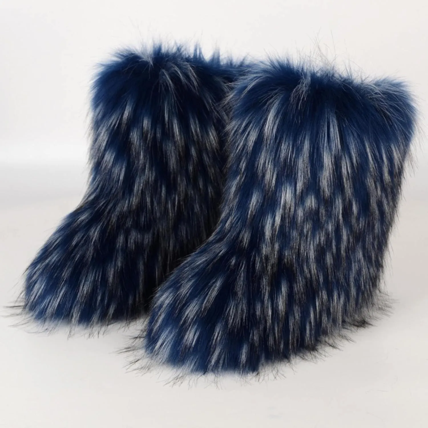 Womens Winter Boots Waterproof Wide Leg Women Snow Booties Cute Tall Winter Boots for Women Tall Snow Boots for Women Cute Botas De Invierno Mujer Oferta
