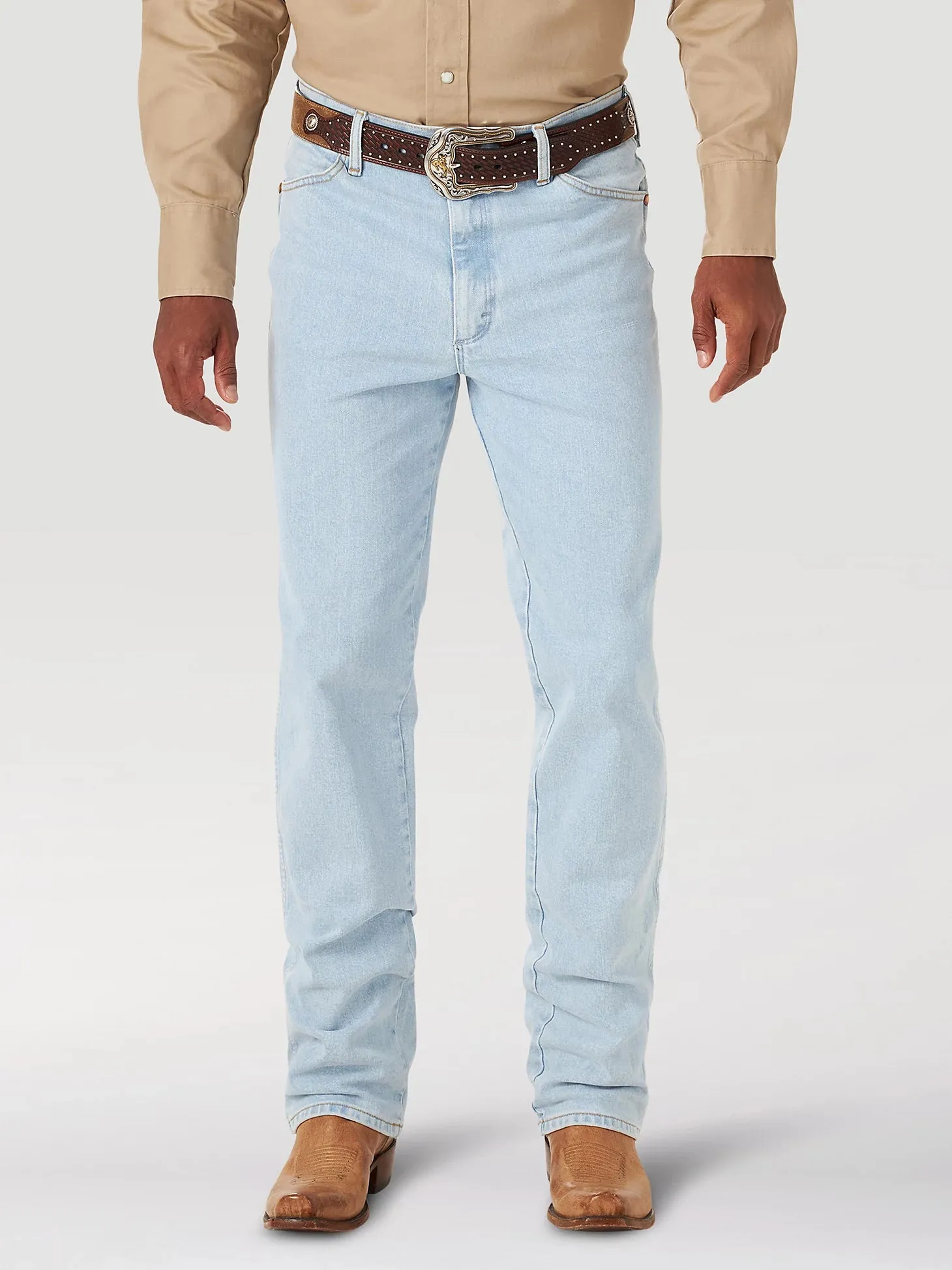 WRANGLER COWBOY CUT SLIM FIT ACTIVE FLEX JEANS